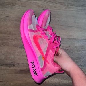 Off-White Hot Pink Sneakers